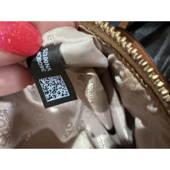 Michael Kors Fulton Large White,Gray Signature Logo Crossbody Bag - Picture 11 of 16